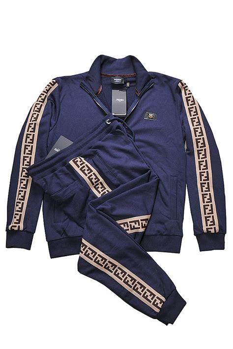 mens fendi tracksuit|fendi jumpsuit for men.